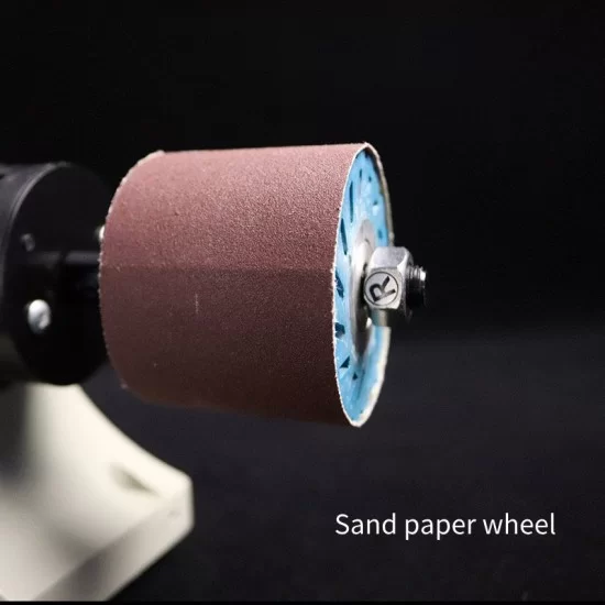 Leather polishing machine